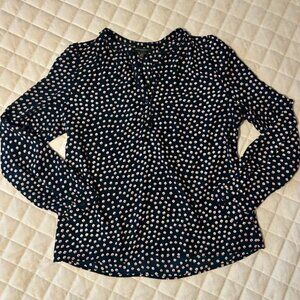 Banana Republic Long Sleeve Blouse w/ Button Details